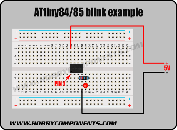 ATTiny85_Blink_Diagram