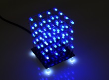 Build your own 4x4x4 LED Cube
