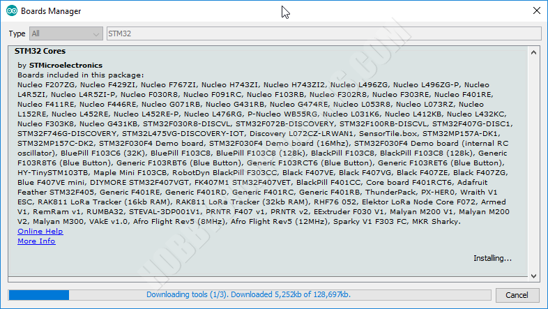 arduino 1.8.5 java errors on compile of prg